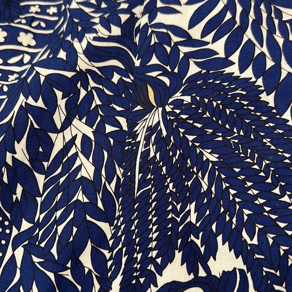 JILL STUART FLORAL BLUE & WHITE DRESS X- SMALL - Picture 13 of 17